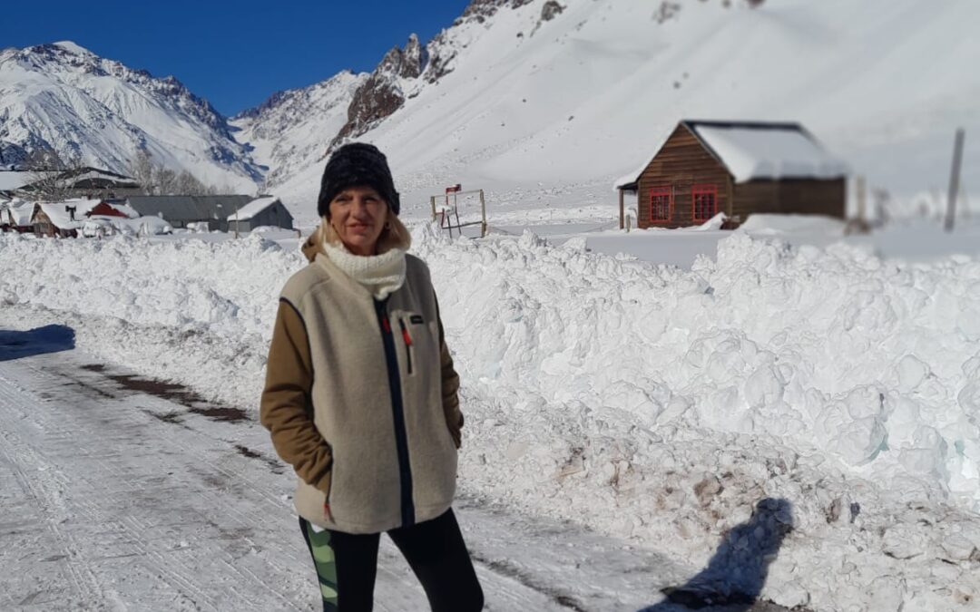 Alejandra y su paseo por la montaña