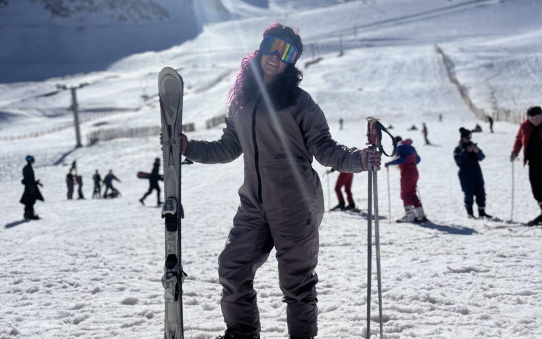 Tamara y su dia en la nieve